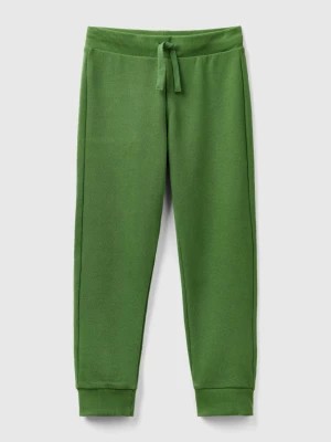 Zdjęcie produktu Benetton, Sporty Trousers With Drawstring, size 2XL, Military Green, Kids United Colors of Benetton