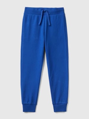 Zdjęcie produktu Benetton, Sporty Trousers With Drawstring, size S, Bright Blue, Kids United Colors of Benetton