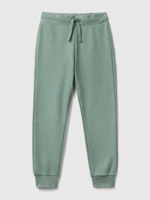 Zdjęcie produktu Benetton, Sporty Trousers With Drawstring, size S, Light Green, Kids United Colors of Benetton