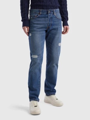 Zdjęcie produktu Benetton, Straight Fit Jeans, size 28, Light Blue, Men United Colors of Benetton