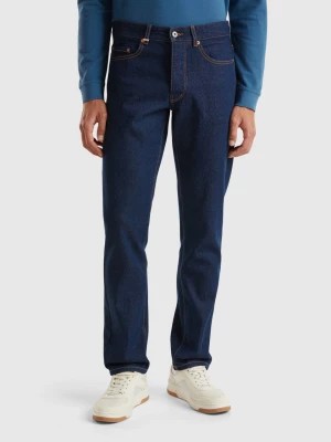 Zdjęcie produktu Benetton, Straight Fit Jeans, size 35, Dark Blue, Men United Colors of Benetton