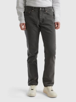 Zdjęcie produktu Benetton, Straight Fit Jeans, size 35, Dark Gray, Men United Colors of Benetton