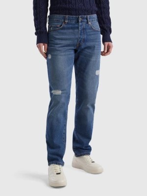 Zdjęcie produktu Benetton, Straight Fit Jeans, size 40, Light Blue, Men United Colors of Benetton