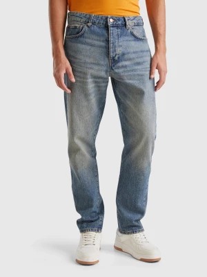 Zdjęcie produktu Benetton, Straight Leg Jeans, size 33, Bright Blue, Men United Colors of Benetton