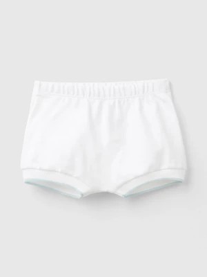 Zdjęcie produktu Benetton, Stretch Cotton Shorts, size 56, White, Kids United Colors of Benetton