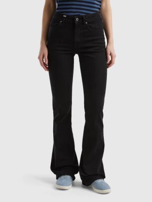 Zdjęcie produktu Benetton, Stretch Flared Jeans, size 26, Black, Women United Colors of Benetton