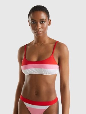 Zdjęcie produktu Benetton, Striped Bikini Top In Econyl®, size 2°, , Women United Colors of Benetton