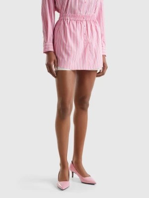 Zdjęcie produktu Benetton, Striped Boxer Shorts, size XS-S, Pink, Women United Colors of Benetton