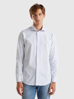 Zdjęcie produktu Benetton, Striped Shirt In Stretch Cotton, size XS, Multi-color, Men United Colors of Benetton