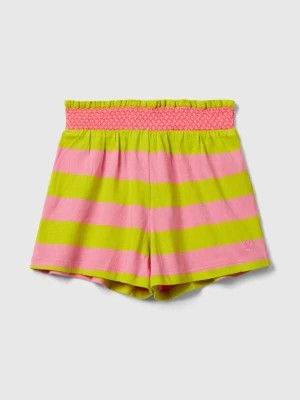 Zdjęcie produktu Benetton, Striped Shorts With Ruffles, size 104, Multi-color, Kids United Colors of Benetton