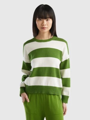 Zdjęcie produktu Benetton, Striped Sweater In Tricot Cotton, size XXS, , Women United Colors of Benetton