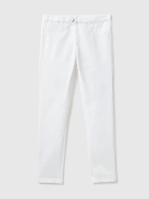 Zdjęcie produktu Benetton, Super Skinny Trousers, size 2XL, White, Kids United Colors of Benetton