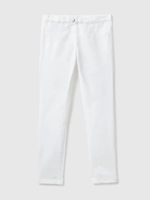 Zdjęcie produktu Benetton, Super Skinny Trousers, size S, White, Kids United Colors of Benetton