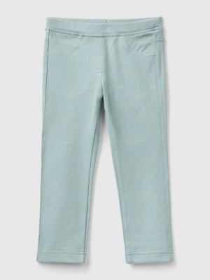 Zdjęcie produktu Benetton, Super Stretch Sweatpants, size 104, Pearl Gray, Kids United Colors of Benetton