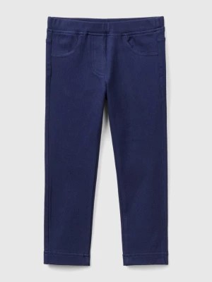 Zdjęcie produktu Benetton, Super Stretch Sweatpants, size 110, Dark Blue, Kids United Colors of Benetton