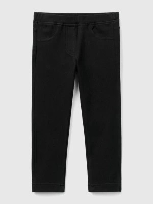 Zdjęcie produktu Benetton, Super Stretch Sweatpants, size 82, Black, Kids United Colors of Benetton