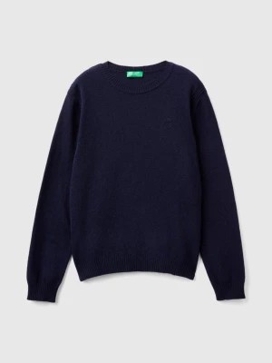 Zdjęcie produktu Benetton, Sweater In Cashmere And Wool Blend, size 2XL, Dark Blue, Kids United Colors of Benetton