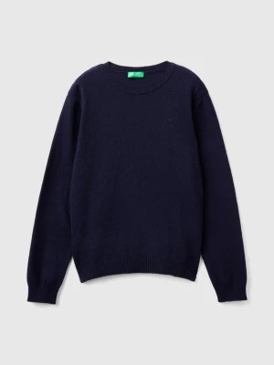 Zdjęcie produktu Benetton, Sweater In Cashmere And Wool Blend, size XL, Dark Blue, Kids United Colors of Benetton