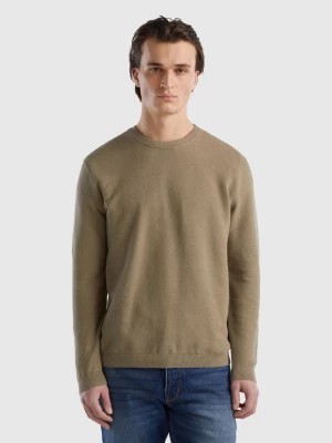 Zdjęcie produktu Benetton, Sweater In Cashmere Blend, size XS, Light Green, Men United Colors of Benetton