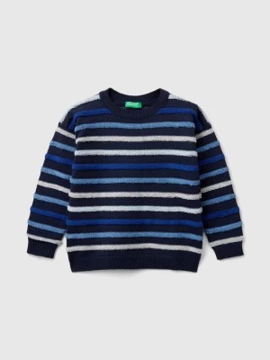 Zdjęcie produktu Benetton, Sweater With Multicolored Stripes, size 110, Multi-color, Kids United Colors of Benetton