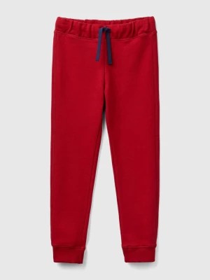 Zdjęcie produktu Benetton, Sweatpants In 100% Cotton, size 2XL, Red, Kids United Colors of Benetton
