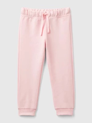 Zdjęcie produktu Benetton, Sweatpants In Organic Cotton, size 82, Pink, Kids United Colors of Benetton