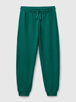 Zdjęcie produktu Benetton, Sweatpants With Logo, size L, Dark Green, Kids United Colors of Benetton