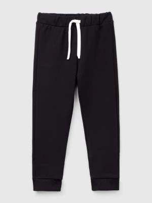 Zdjęcie produktu Benetton, Sweatpants With Pocket, size 116, Black, Kids United Colors of Benetton