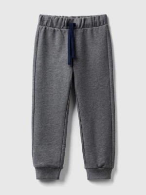 Zdjęcie produktu Benetton, Sweatpants With Pocket, size 82, Dark Gray, Kids United Colors of Benetton