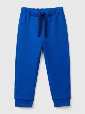 Zdjęcie produktu Benetton, Sweatpants With Pocket, size 90, Bright Blue, Kids United Colors of Benetton