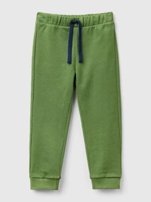 Zdjęcie produktu Benetton, Sweatpants With Pocket, size 90, Military Green, Kids United Colors of Benetton