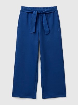 Zdjęcie produktu Benetton, Sweatpants With Sash, size 2XL, Blue, Kids United Colors of Benetton