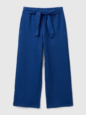 Zdjęcie produktu Benetton, Sweatpants With Sash, size S, Blue, Kids United Colors of Benetton