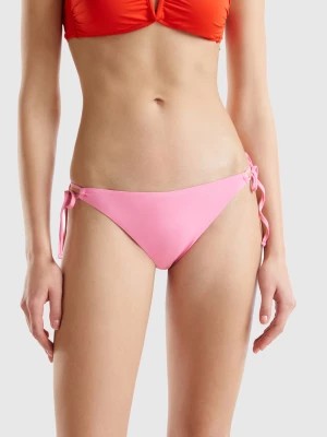 Zdjęcie produktu Benetton, Swim Bottoms With Laces In Econyl®, size L, Pink, Women United Colors of Benetton