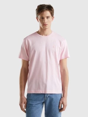 Zdjęcie produktu Benetton, T-shirt In Micro Pique, size M, Pink, Men United Colors of Benetton