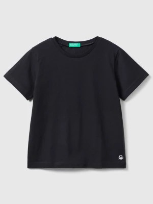 Zdjęcie produktu Benetton, T-shirt In Organic Cotton, size 90, Black, Kids United Colors of Benetton