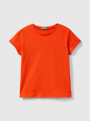 Zdjęcie produktu Benetton, T-shirt In Pure Organic Cotton, size M, Red, Kids United Colors of Benetton