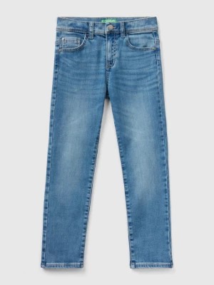 Zdjęcie produktu Benetton, Thermal Slim Fit Jeans, size 2XL, Light Blue, Kids United Colors of Benetton