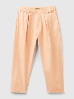Zdjęcie produktu Benetton, Trousers In Pure Linen, size 3XL, Peach, Kids United Colors of Benetton