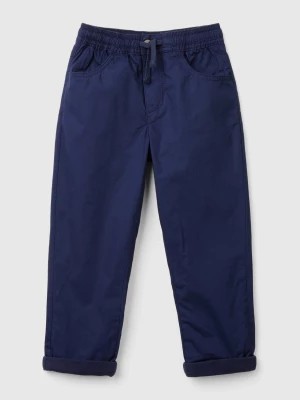 Zdjęcie produktu Benetton, Trousers With Drawstring, size 116, Dark Blue, Kids United Colors of Benetton