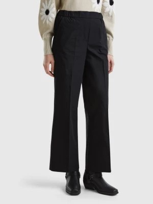 Zdjęcie produktu Benetton, Trousers With Elastic Waist, size S, Black, Women United Colors of Benetton