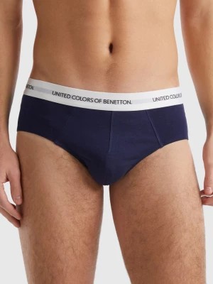 Zdjęcie produktu Benetton, Underwear In Stretch Organic Cotton, size L, Dark Blue, Men United Colors of Benetton