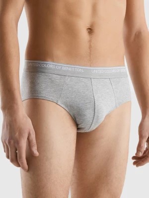 Zdjęcie produktu Benetton, Underwear In Stretch Organic Cotton, size L, Light Gray, Men United Colors of Benetton