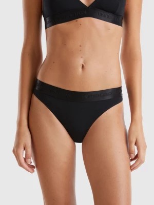 Zdjęcie produktu Benetton, Underwear In Stretch Organic Cotton, size M, Black, Women United Colors of Benetton