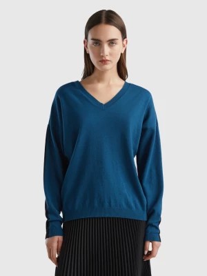 Zdjęcie produktu Benetton, Viscose Blend Sweater, size S, Black, Women United Colors of Benetton