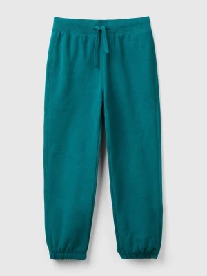 Zdjęcie produktu Benetton, Warm Sweat Joggers, size L, Dark Green, Kids United Colors of Benetton