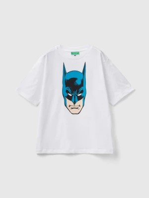 Zdjęcie produktu Benetton, White Batman ©&™ Dc Comics T-shirt, size XL, White, Kids United Colors of Benetton