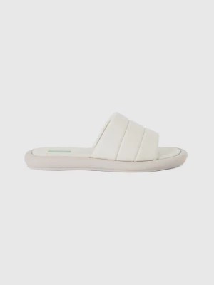 Zdjęcie produktu Benetton, White Open-toe Sandals, size 40, White, Women United Colors of Benetton