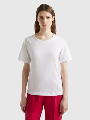 Zdjęcie produktu Benetton, White Short Sleeve T-shirt, size XS, White, Women United Colors of Benetton