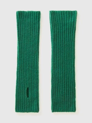 Zdjęcie produktu Benetton, Wool Blend Sleeves, size OS, Green, Women United Colors of Benetton